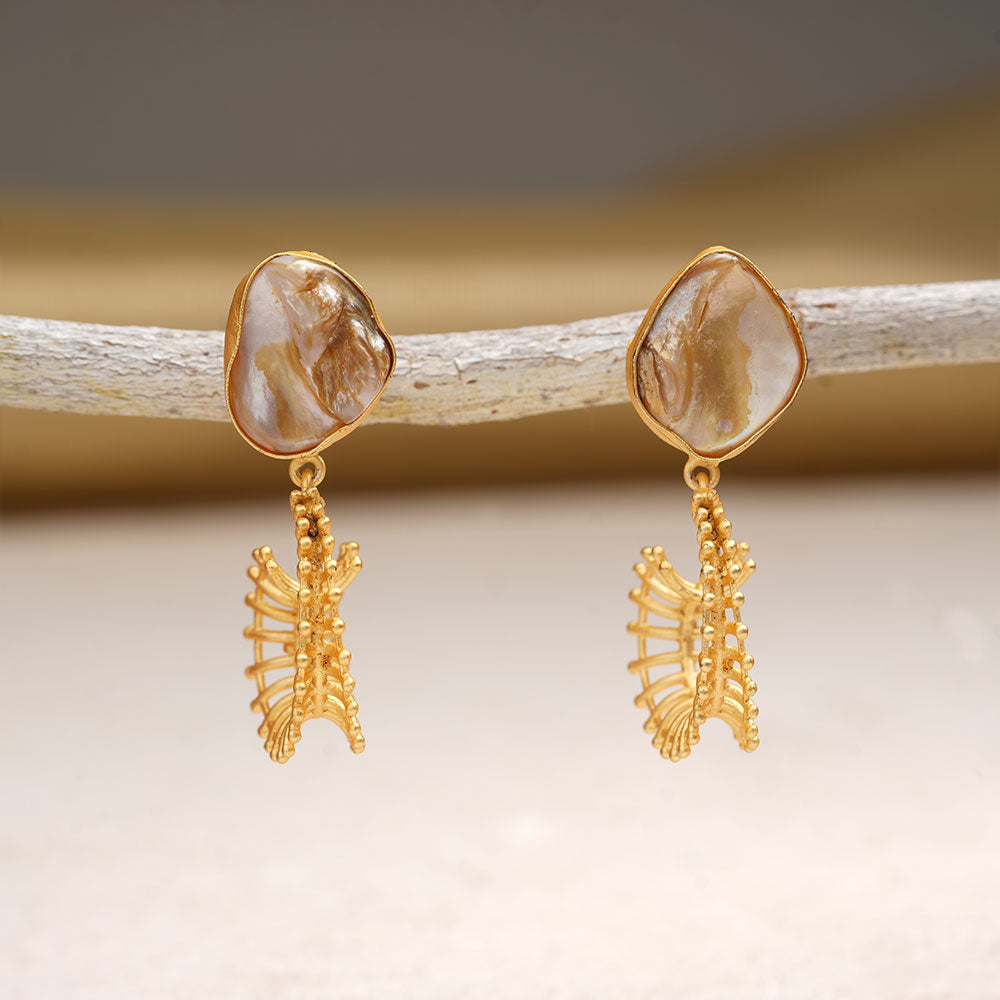Alina- Stone Studded Stud Earrings