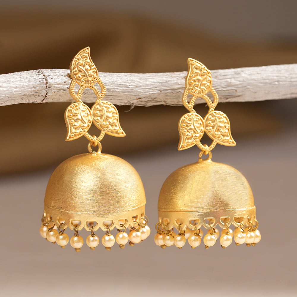 Aparna- Hanging Pearls Dangler Earrings