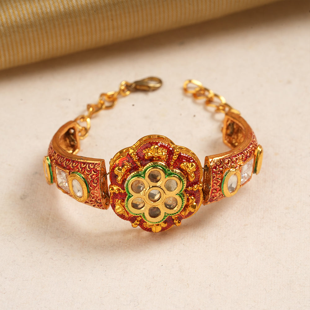 Pranita- Kundan Studded Bracelet