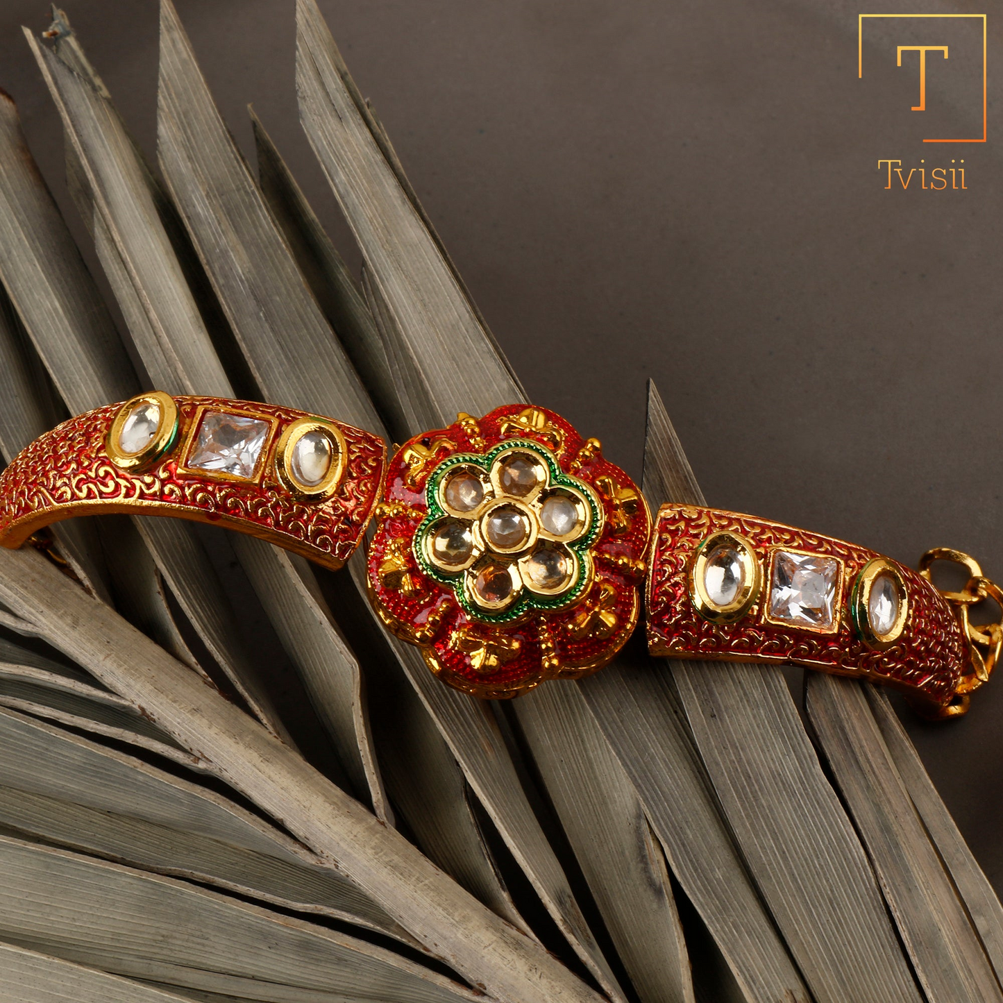 Pranita- Kundan Studded Bracelet