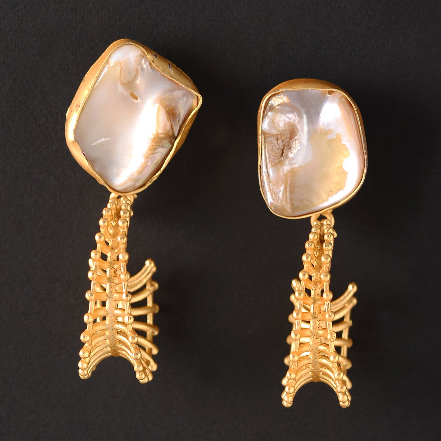 Alina- Stone Studded Stud Earrings