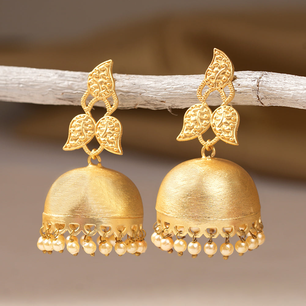 Aparna- Hanging Pearls Dangler Earrings