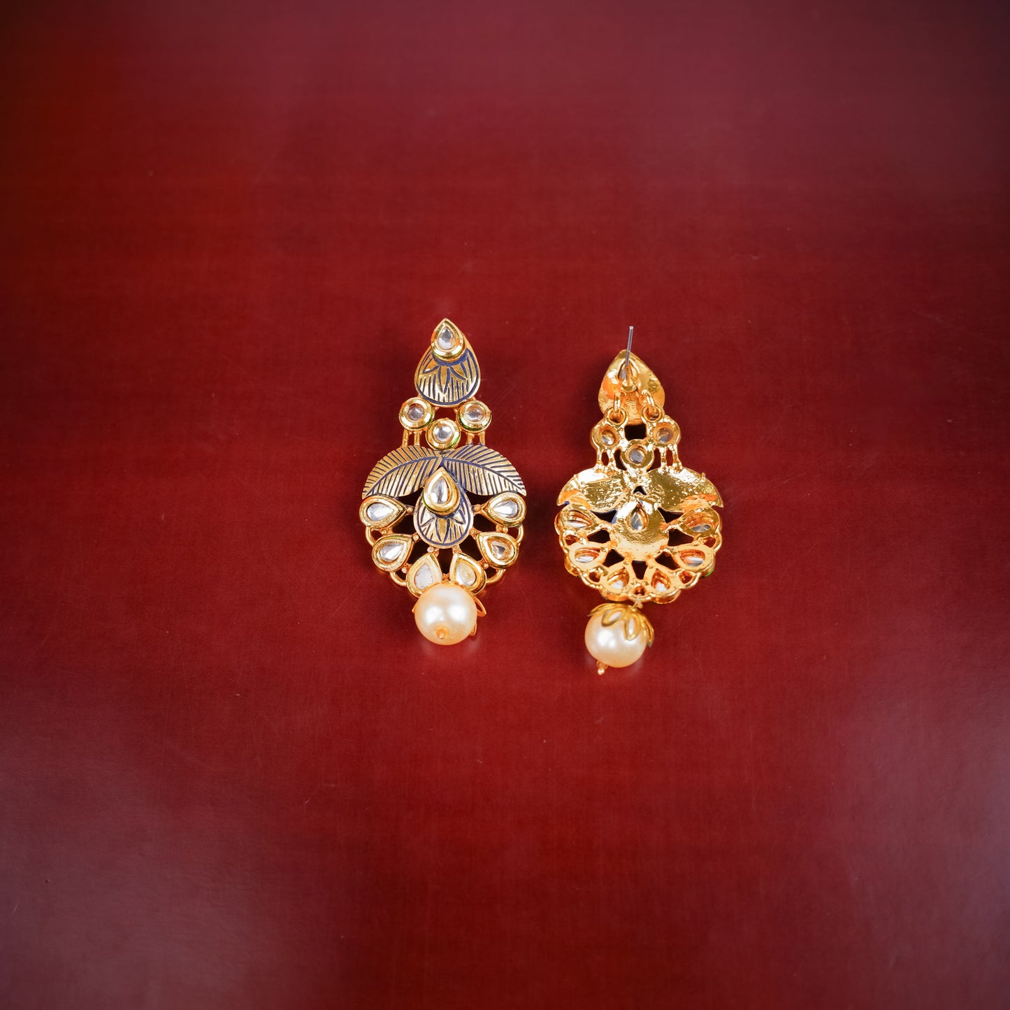 Amoli- Hangigng Pearl Dangler Earrings