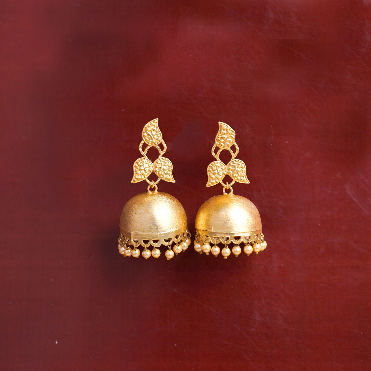 Aparna- Hanging Pearls Dangler Earrings