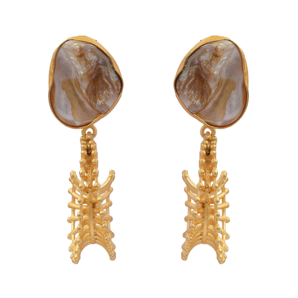 Alina- Stone Studded Stud Earrings