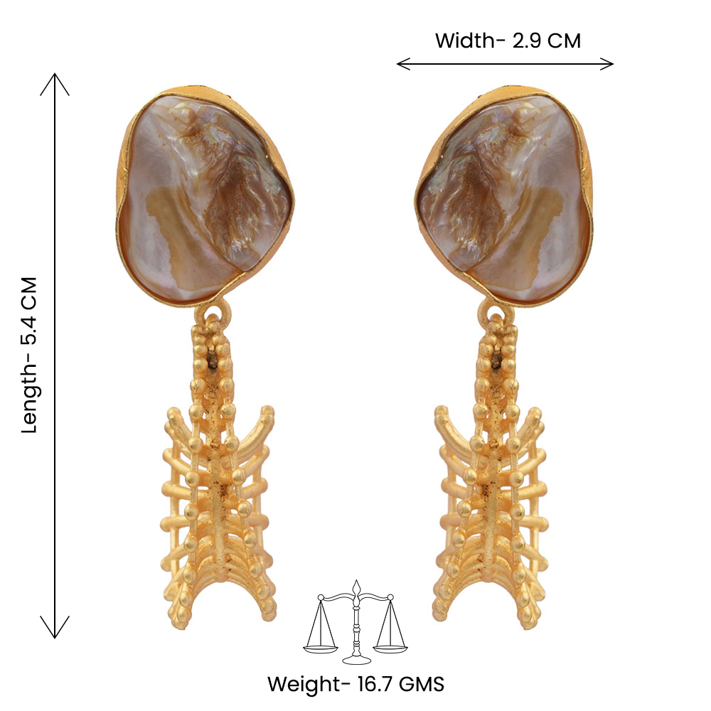 Alina- Stone Studded Stud Earrings