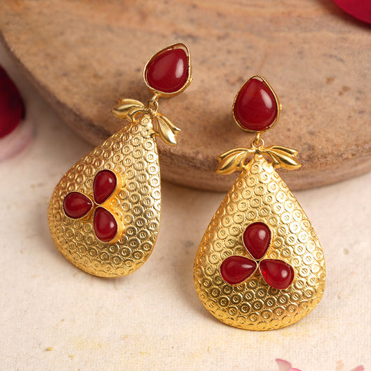 Pallavi- Stone Studded Dangler Earrings