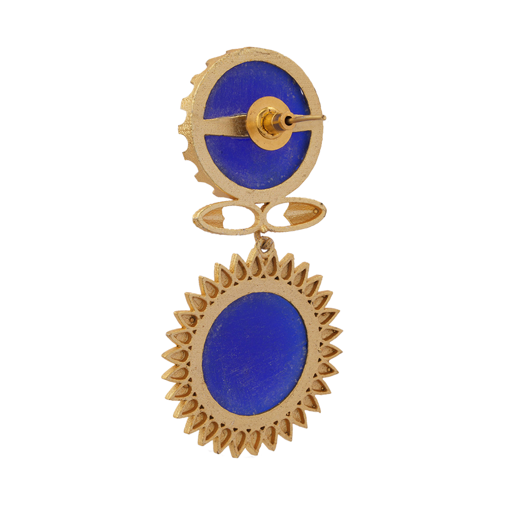 Ranya- Stone Studded Dangler Earrings