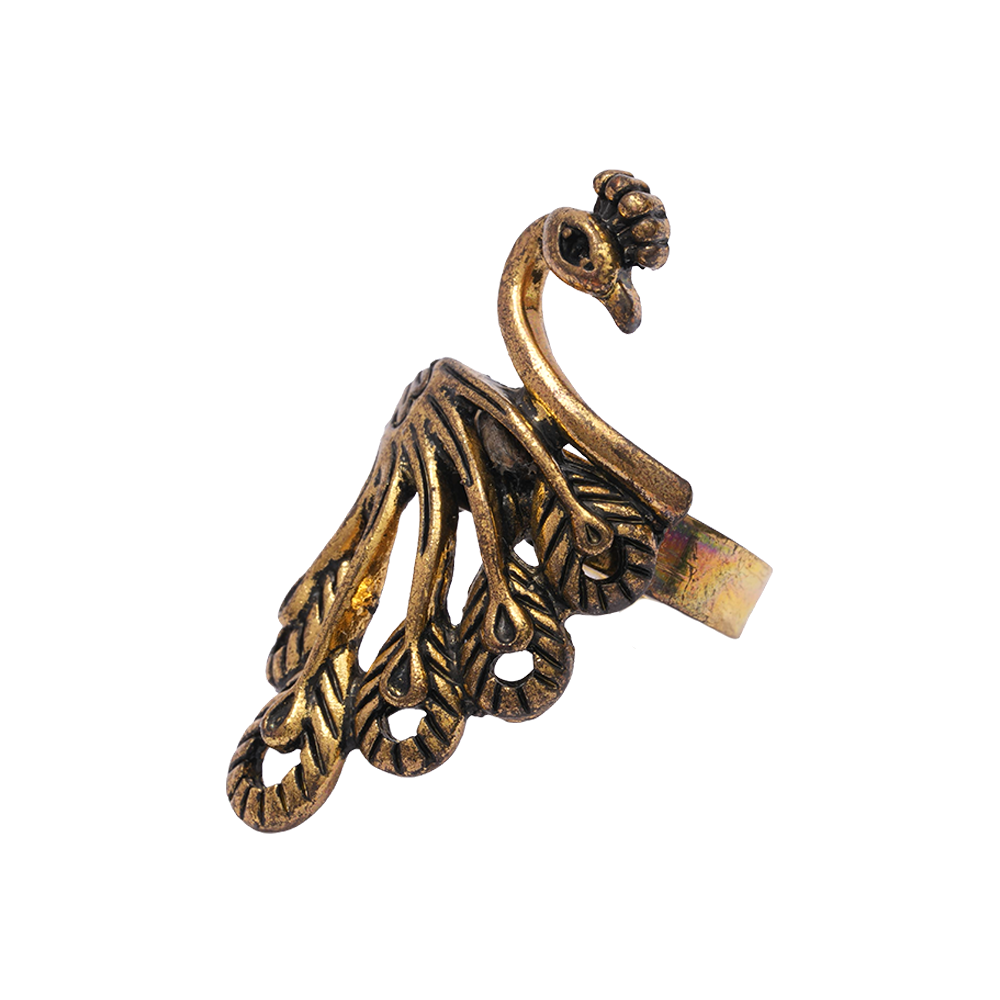 Deepika- Golden Adjustable Ring