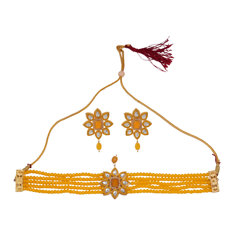 Meenakari Necklace Set