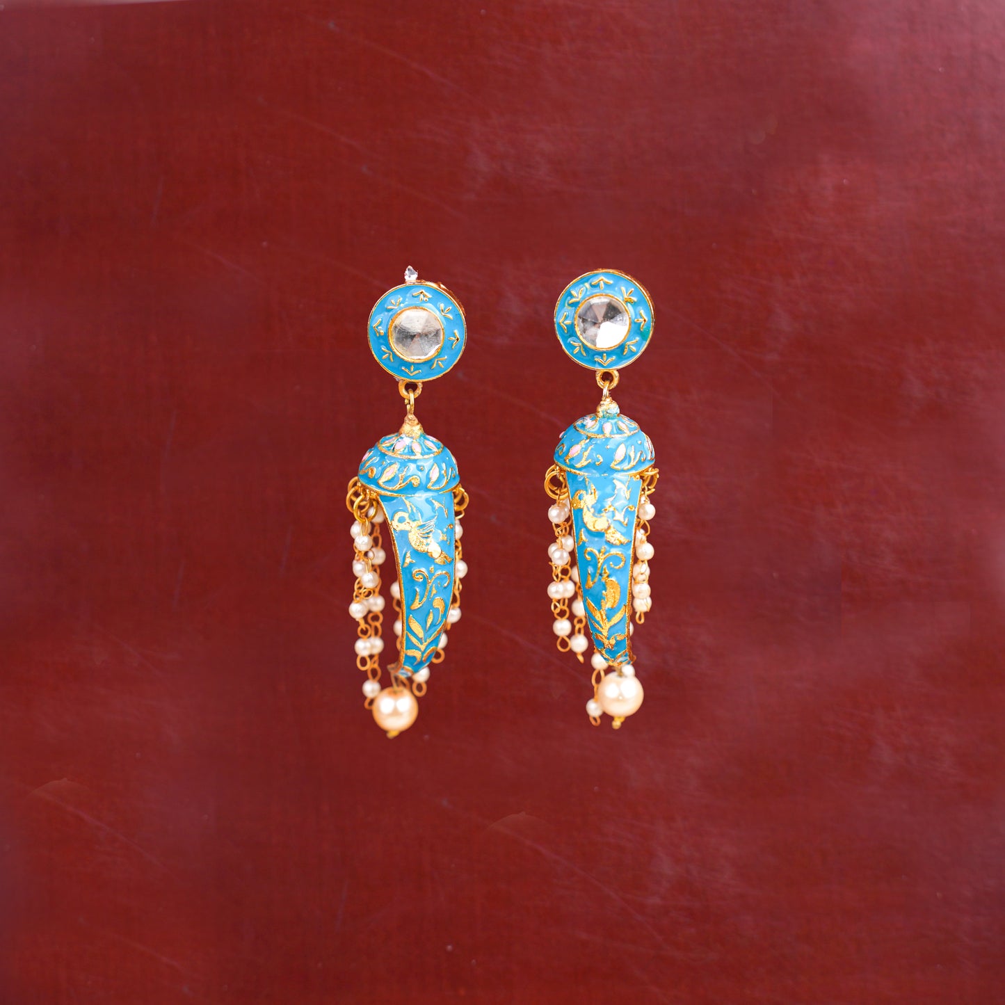 Meenakari Earrings