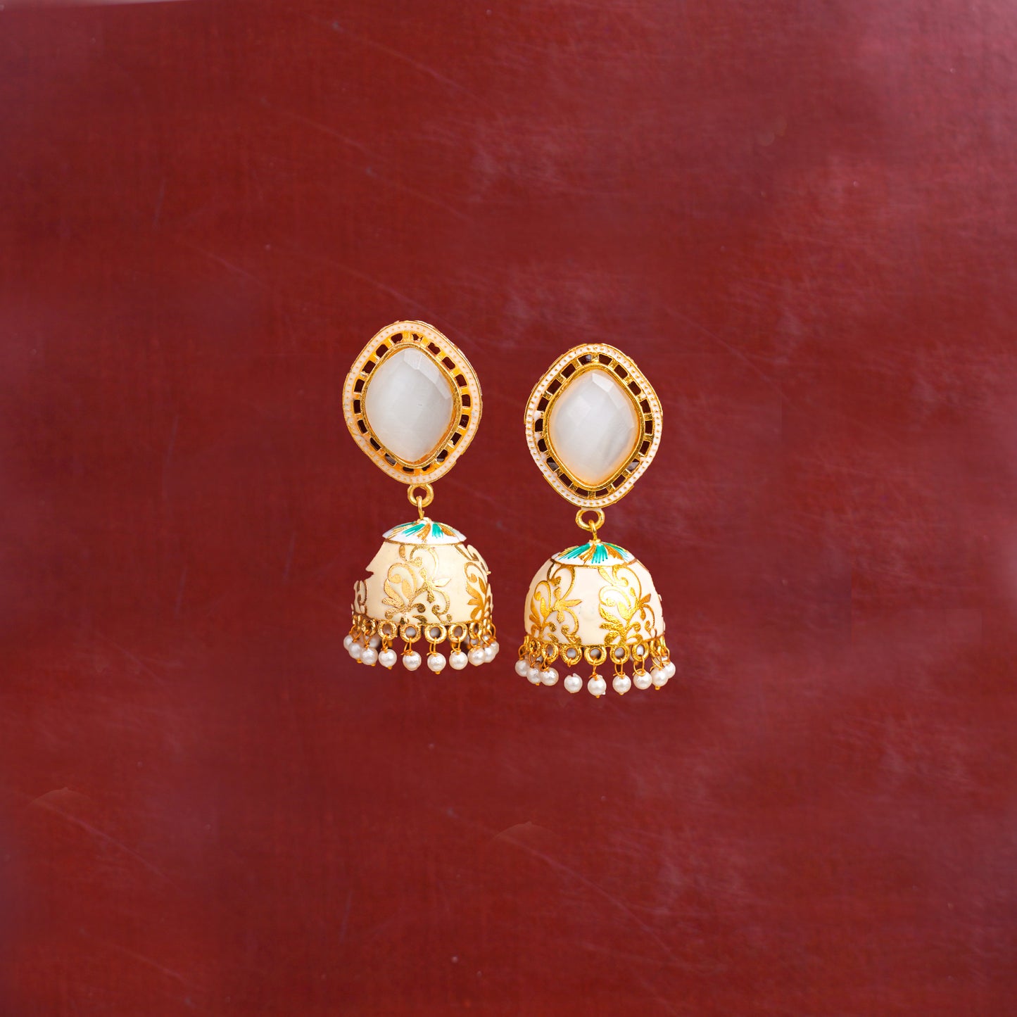 Meenakari Earrings