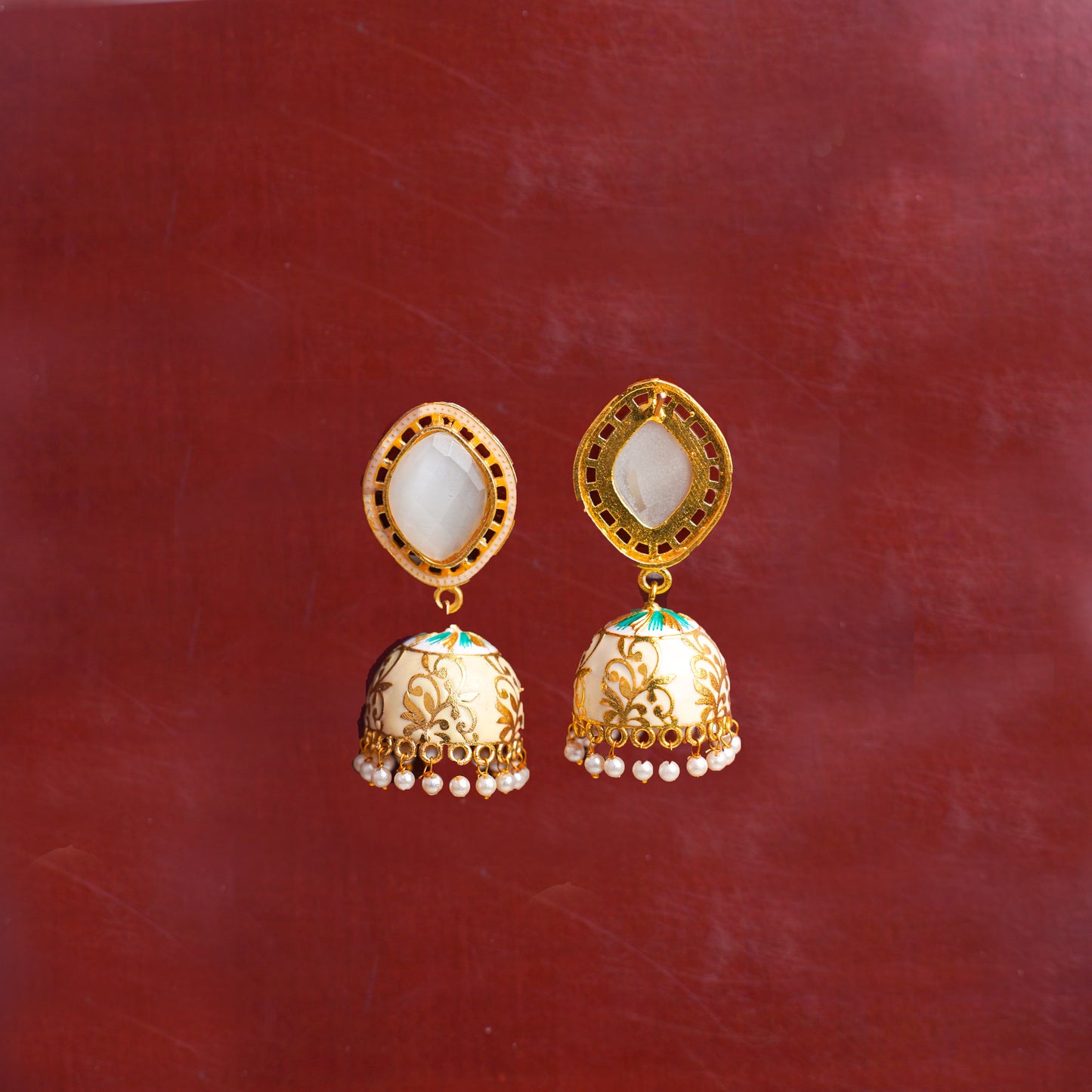 Meenakari Earrings