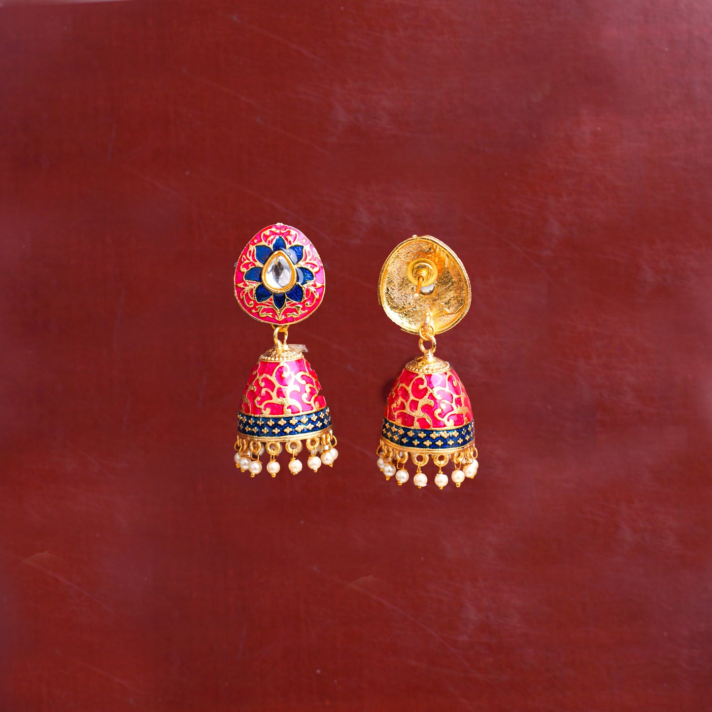 Meenakari Earrings